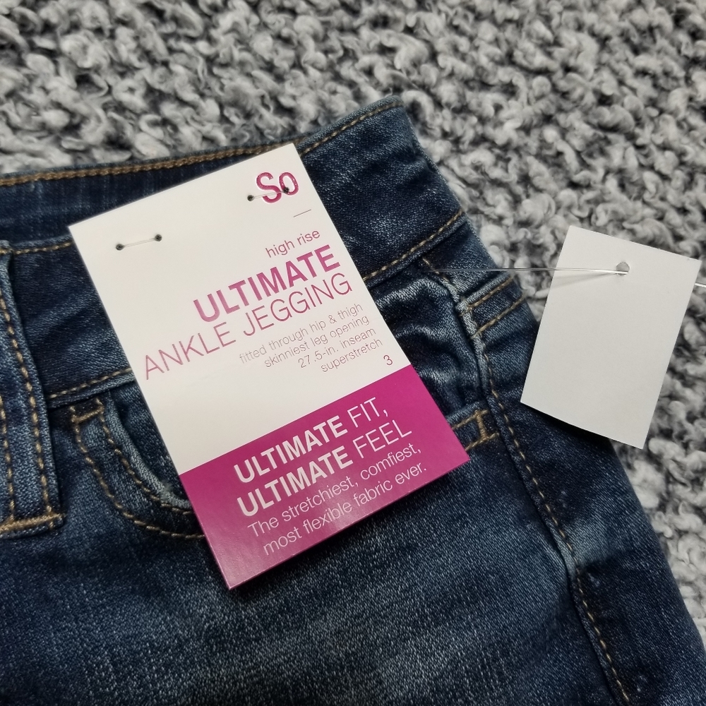 NWT So High Rise Jeggings - Picture 2 of 9